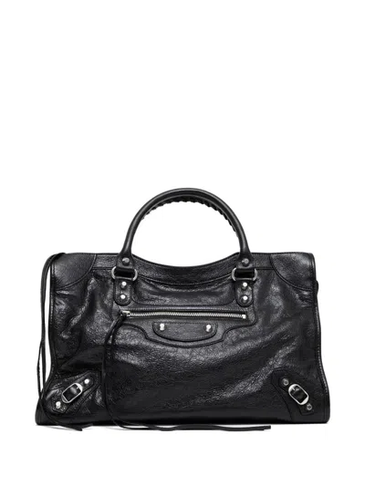 BALENCIAGA BALENCIAGA CITY MEDIUM LEATHER HANDBAG