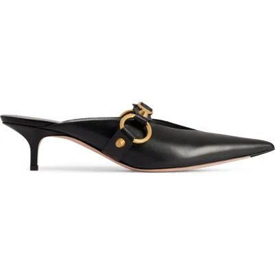 Balenciaga City Mule In Black