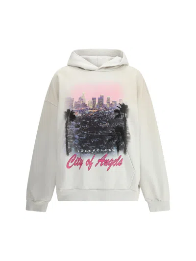 Balenciaga City Of Angels Hoodie In Gray