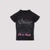 Balenciaga City Of Angels Graphic-print T-shirt In Black