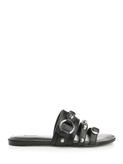Balenciaga City Sandals Black