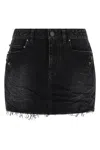 Balenciaga Urban Style Skirt With Pockets And Loops In Black