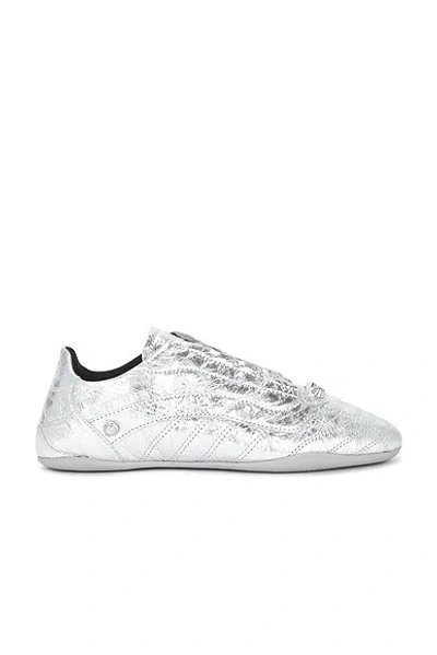 Balenciaga City Sneaker In Silver