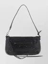 Balenciaga City Style Shoulder Bag With Adjustable Strap In Black