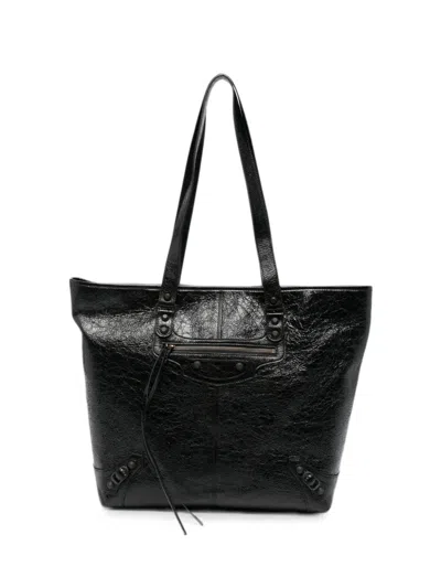 Balenciaga City Tote Bag In Black