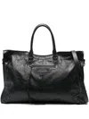 Balenciaga Men's City Travel Leather Tote Bag