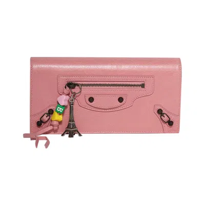 Pre-owned Balenciaga City Wallet 'pink' | Women's Size Onesize