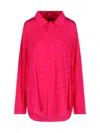 Balenciaga Shirts In Fuchsia