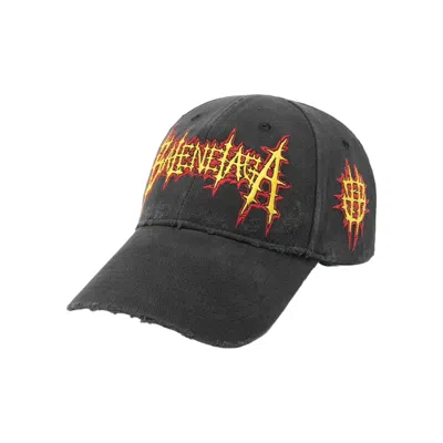 Pre-owned Balenciaga Classic Cap 'faded Black' | Men's Size M
