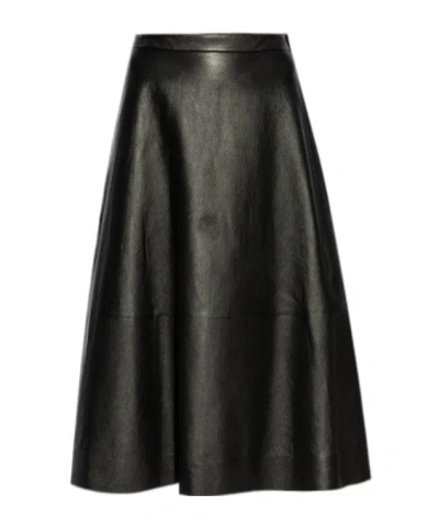 Balenciaga Classic Flared Skirt In Black