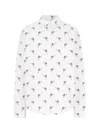 Balenciaga Logo Shirt In White