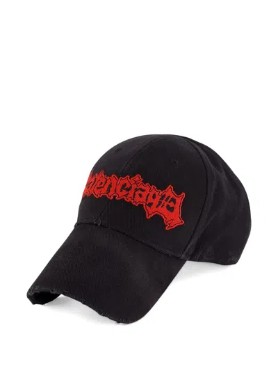 Balenciaga Cap In Black