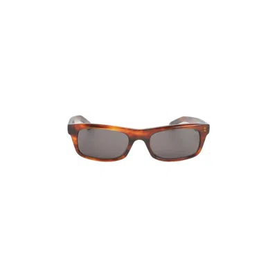 Balenciaga Classic Square Frame Acetate Sunglasses With Tortoiseshell Pattern In Gray