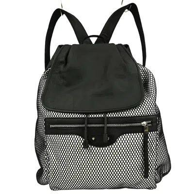 Pre-owned Balenciaga Classic Traveler Backpack Leather Black Leather Backpack Bag ()