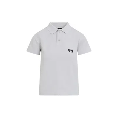 Balenciaga Classic White Polo-collared T-shirt With Subtle Logo