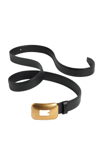 Balenciaga Clicca Belt In Black