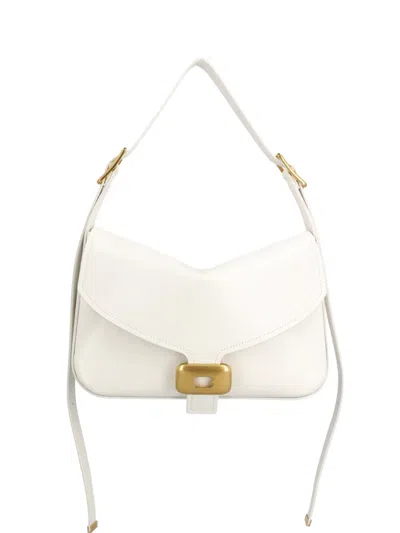 Balenciaga Clicca Shoulder Bag In White