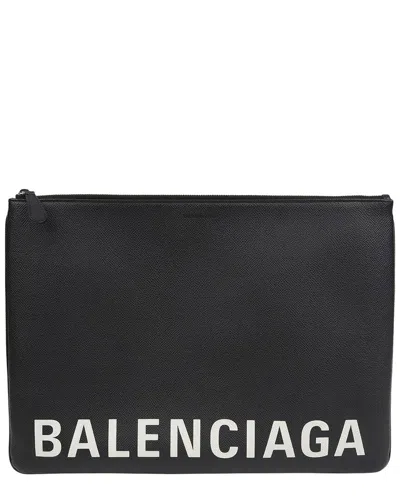 Balenciaga Clutch (authentic Pre-loved) In Black