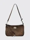 Balenciaga Women Rodeo Clutch Bag In Brown