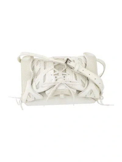 Pre-owned Balenciaga Clutch In White