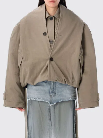 BALENCIAGA JACKET BALENCIAGA WOMAN COLOR BEIGE,H12840022