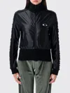Balenciaga Sporty High Neck Jacket In Black