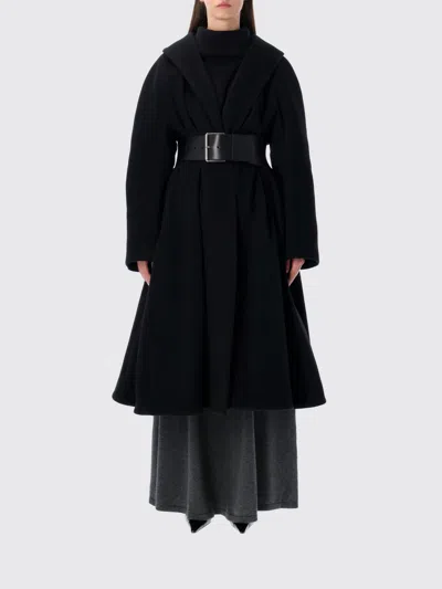 BALENCIAGA COAT BALENCIAGA WOMAN COLOR BLACK,H73116002