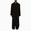 Balenciaga District Check Nylon Trench Coat With Pocket Design