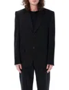 Balenciaga Blazer Jacket Single Breast In Black