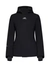 Balenciaga Women 3b Sports Icon Ski Hourglass Parka In Black