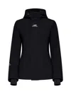 Balenciaga Women 3b Sports Icon Ski Hourglass Parka In Black