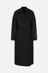 Balenciaga Coats In Black