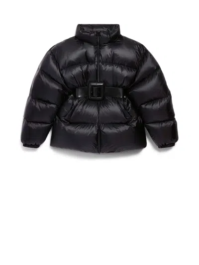 BALENCIAGA BALENCIAGA COATS BLACK