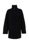 Balenciaga Black Wool Oversize Sweater In Black