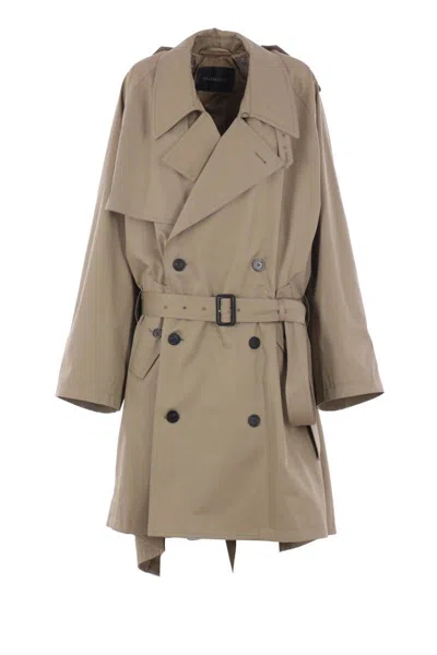 Balenciaga Coats In Brown