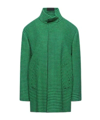 Balenciaga Coats In Green