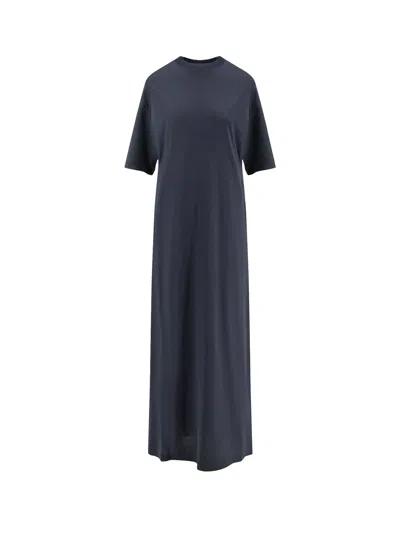 Balenciaga Cocoon Cotton Jersey Maxi Dress