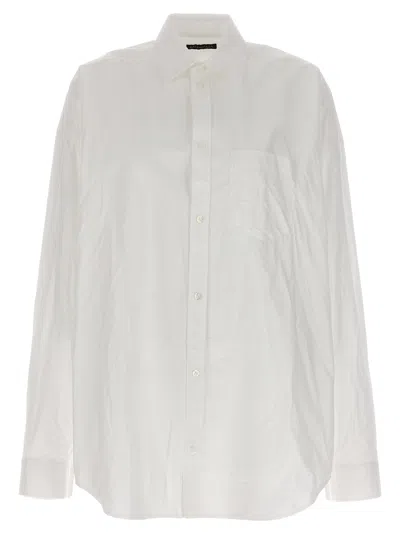 Balenciaga Cocoon Shirt In White