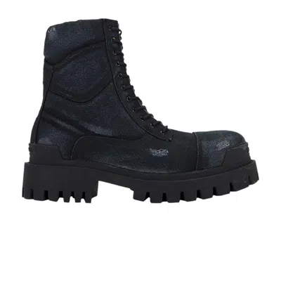 Pre-owned Balenciaga Combat Strike Boot 'black' | Men's Size 45
