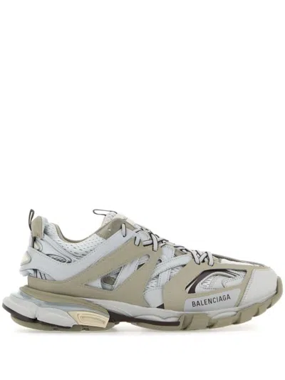 Balenciaga Comfortable Flat Shoes With Rubber Sole In Grey,taupe