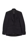 Balenciaga Compact Wool-blend Blazer In Black