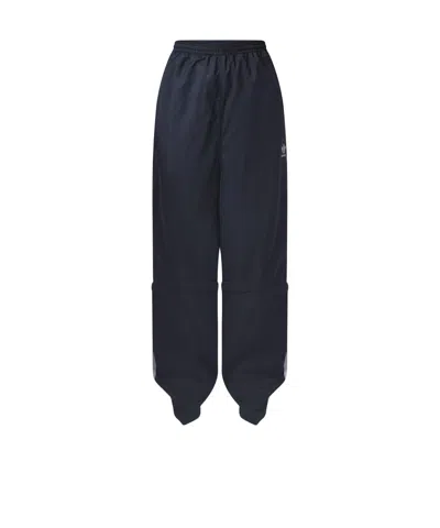 Balenciaga Convertible Track Pants In Black