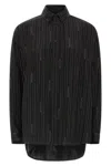 Balenciaga Viscose Shirt In Black