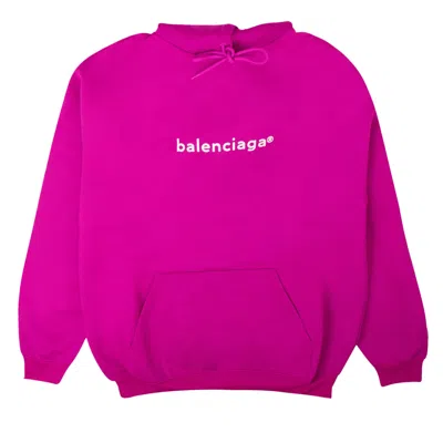 Pre-owned Balenciaga Copyright Hoodie 'pink'