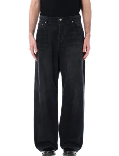 Balenciaga Black Loose Cut Baggy Jeans