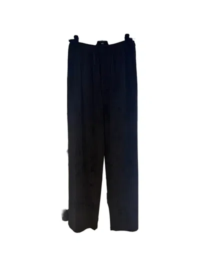 Balenciaga Corduroy Trousers In Black