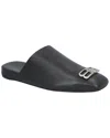 Balenciaga Cosh Bb Leather Mule 1008 Multi In Black