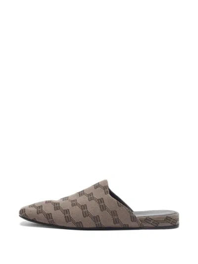 Pre-owned Balenciaga Cosy Bb Mules In Brown