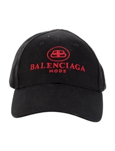 Pre-owned Balenciaga Cotton Baseball Cap In Multi