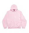 Balenciaga Beverly Hills Embroidered Hoodie In Pink
